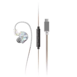 FiiO JD10-TC fülhallgató - átlátszó (USB-C)