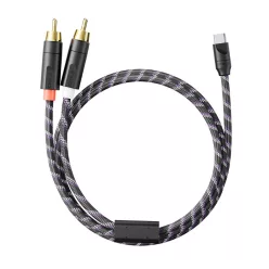 FiiO LD-UB1  USB-C - 2 RCA 120cm - Trust
