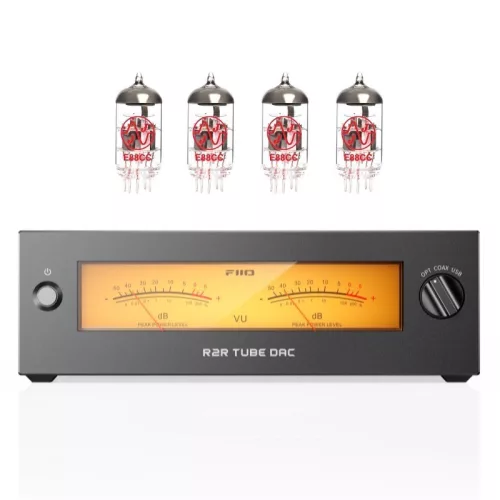 FiiO Warmer R2R csöves erősítő + DAC - Fekete