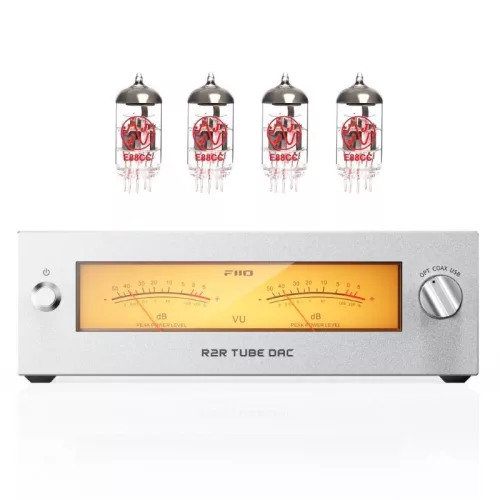 FiiO Warmer R2R csöves erősítő + DAC - Ezüst